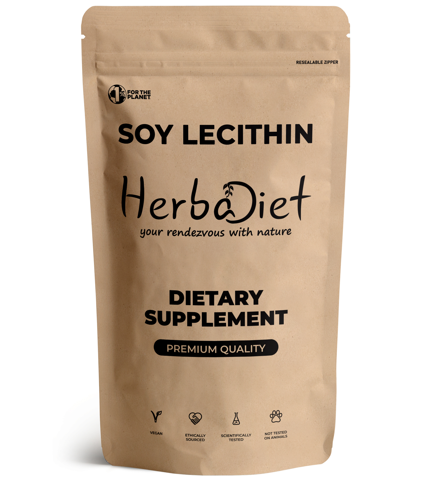 Soya Lecithin Soy Powder Brain Health Memory Liver Support Diet Slimming Non-GMO