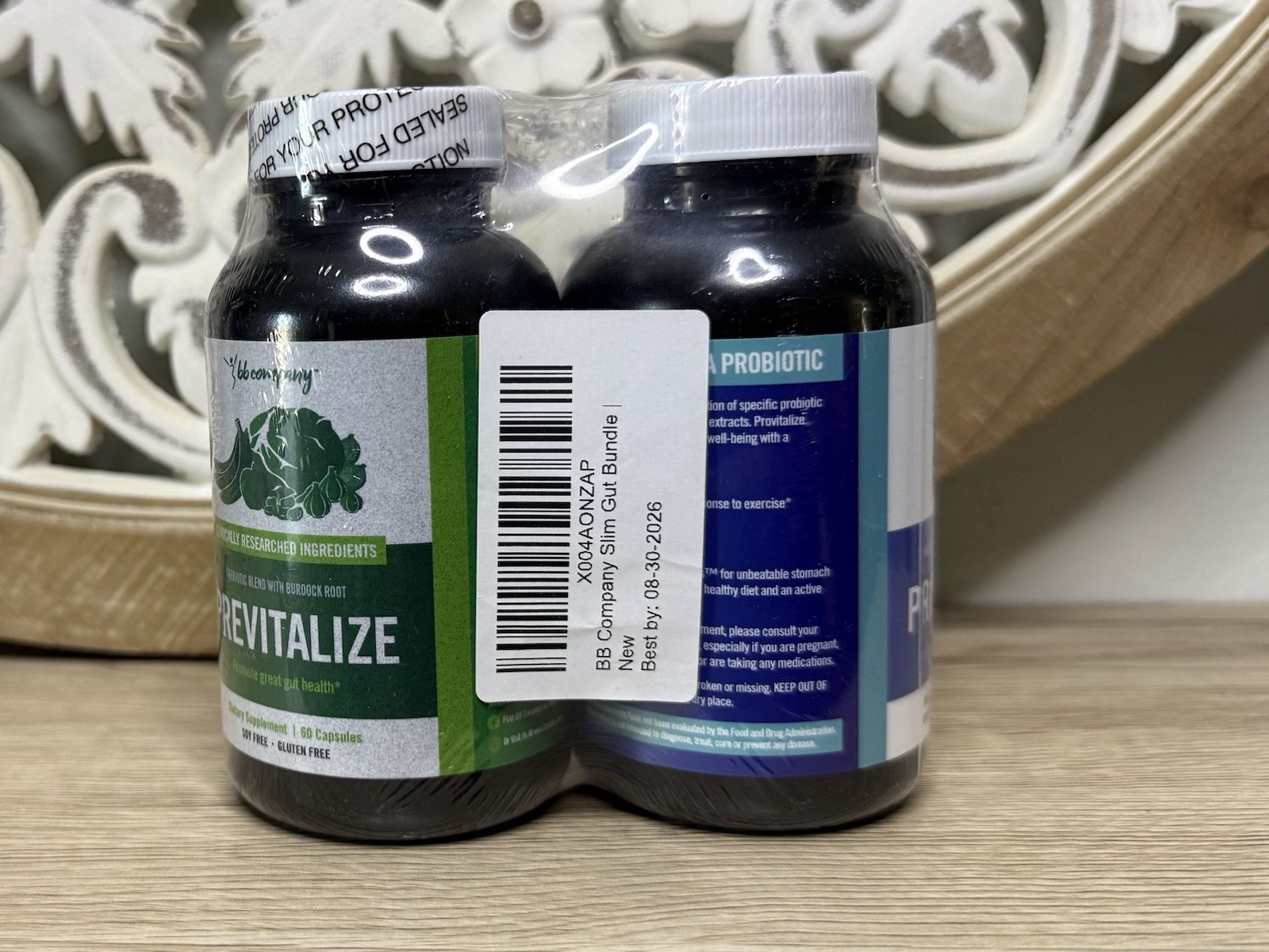 BB Company Previtalize & Provitalize Menopause Relief Slim Gut Bundle – Sealed