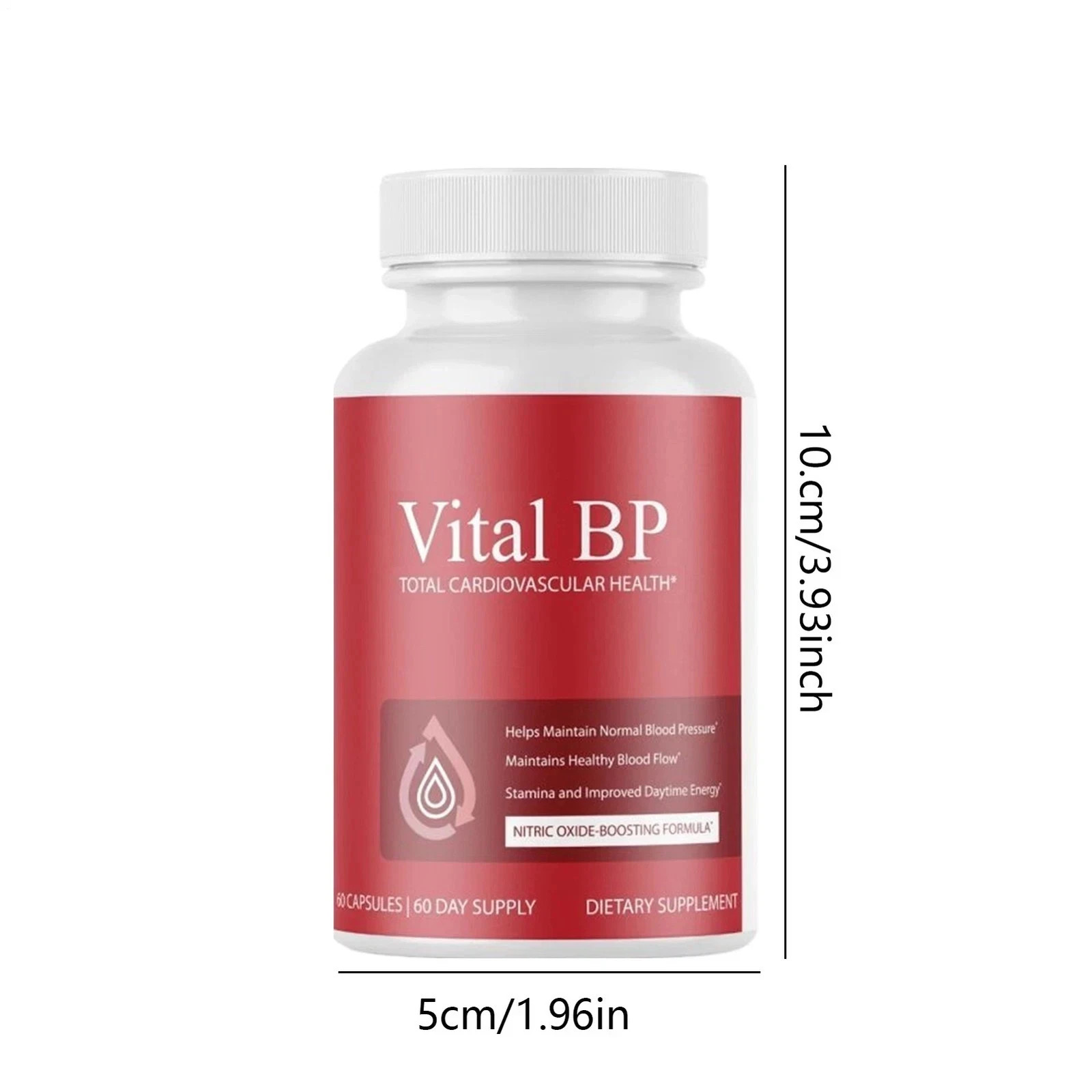 Vital BP-Total Cardiovascular Health, Support Blood Flow – (Pack of 2) Capsules.