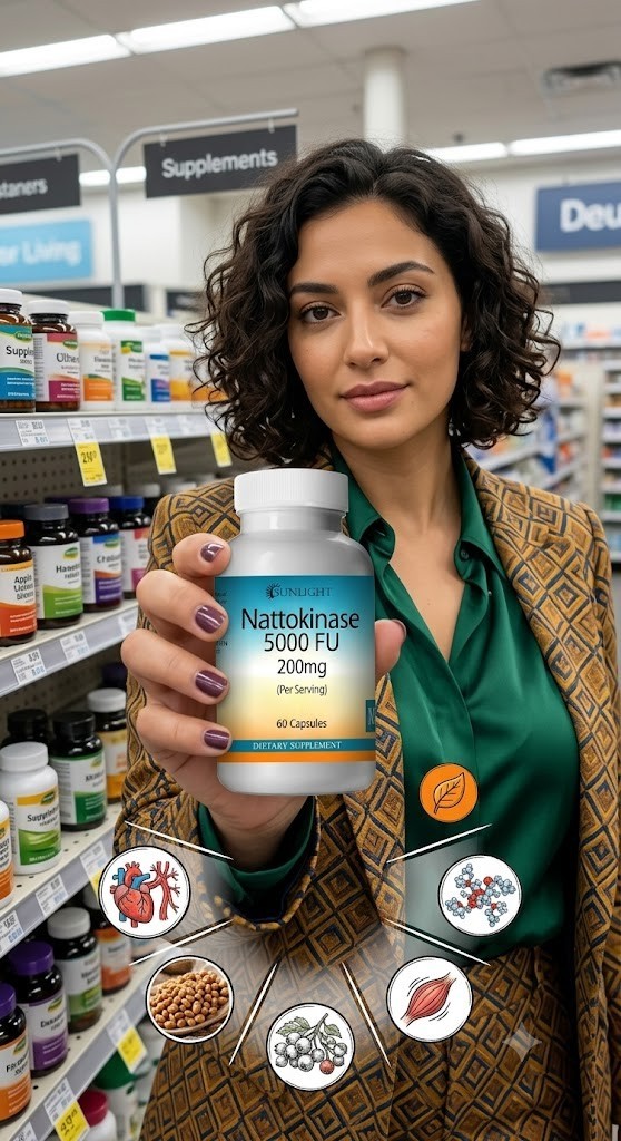 Nattokinase 5000FU Capsules High potency- best