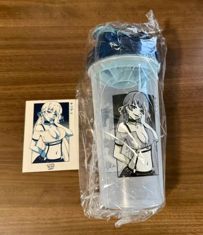 GamerSupps Waifu Cup S4.3 Yandere Cup & Sticker – New & Sealed