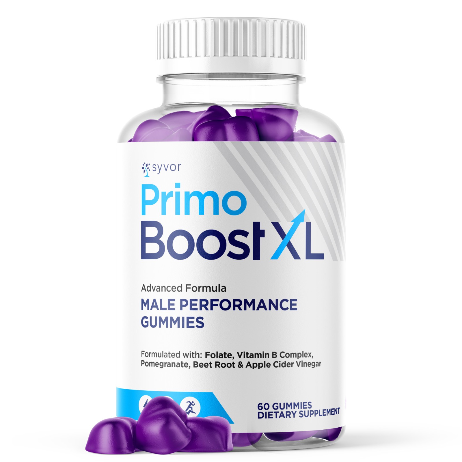 1/2/3 Pack Primo Boost XL Gummys Advanced Formula PrimoBoost XL Male Gummy