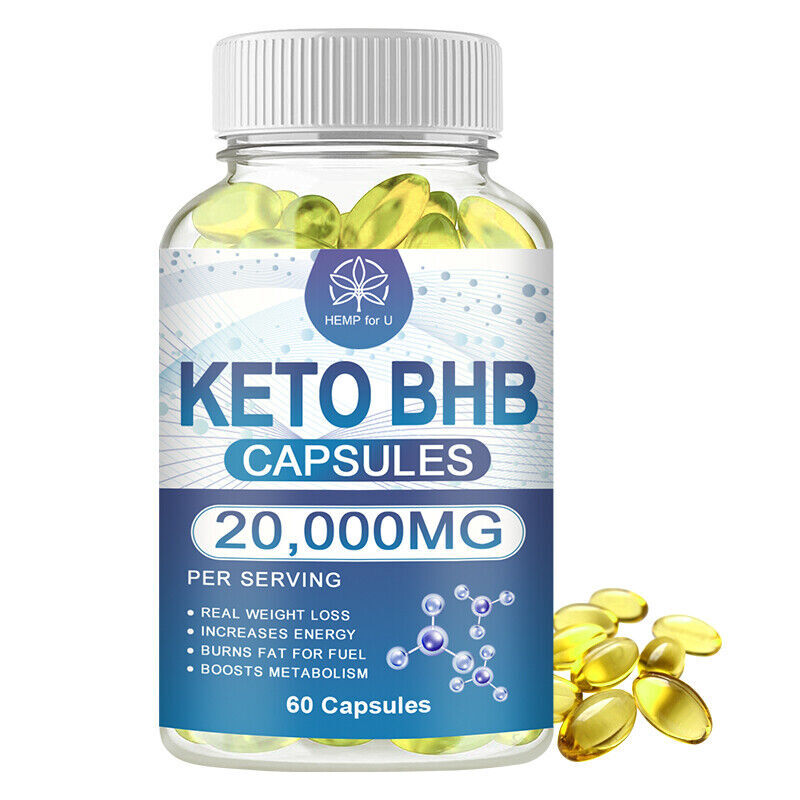 3 X KETO BHB 20000mg Diet Pills Ketone FAT BURNER Weight Loss Diet Pills Ketosis