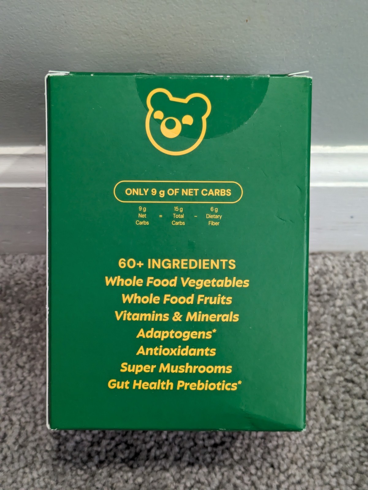 NEW Gruns Superfoods Greens Gummies 12 Daily Packs Exp 01/2027 Clean Ingredients