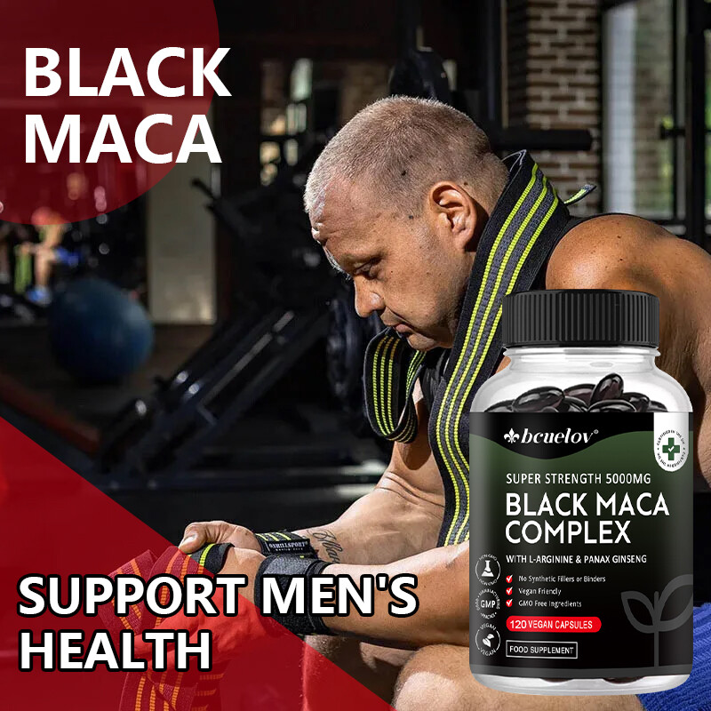 Black Maca Complex Capsules -Enhance endurance,power and vitality,immune support