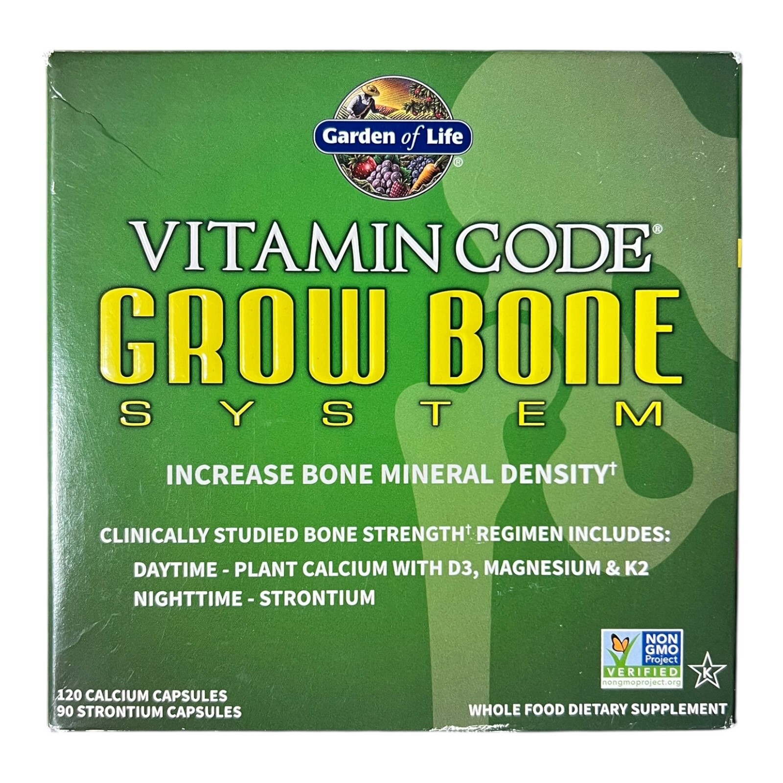 Garden of Life Vitamin Code Grow Bone System Calcium 210ct EXP12/2026+