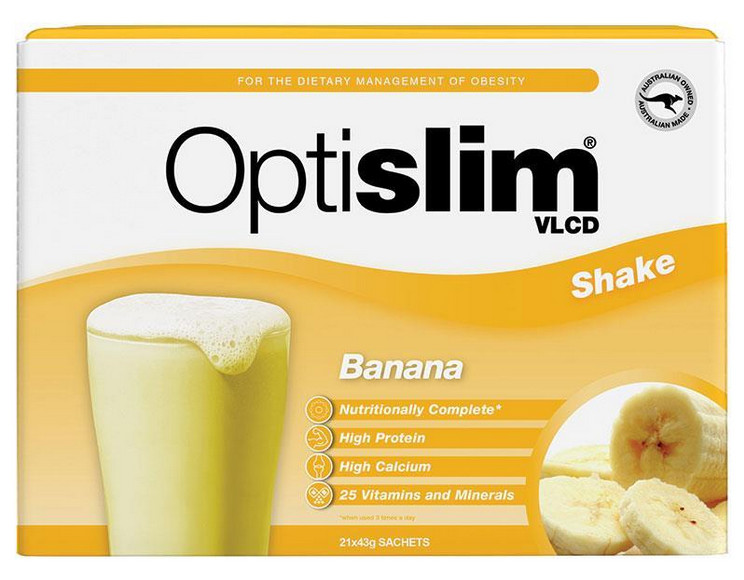 Optislim VLCD Meal Replacement Shake 21 x 43g Sachets （Default Chocolate flavor)