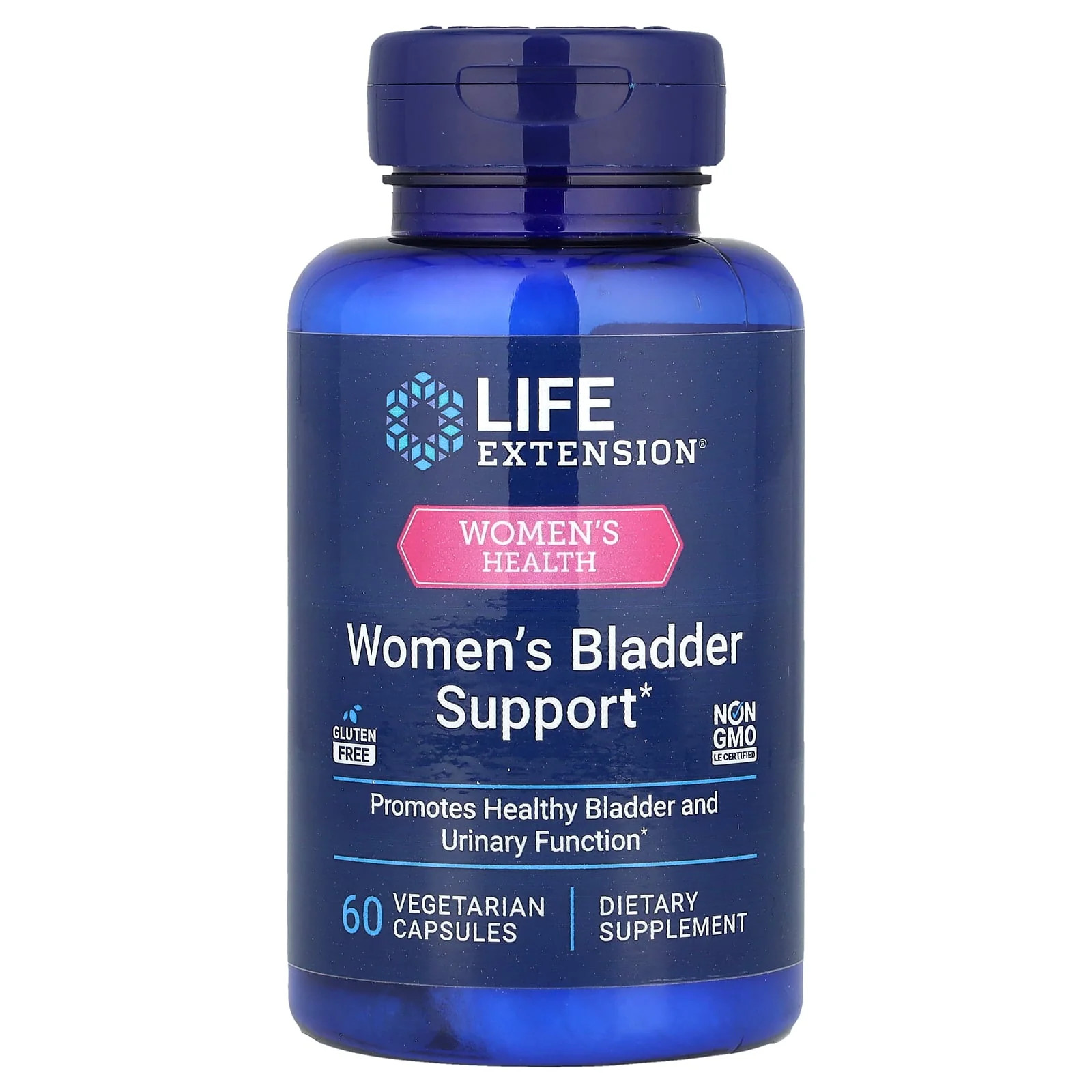 2 X Life Extension, Women’s Health, Women’s Bladder Support, 60 Vegetarian Caps