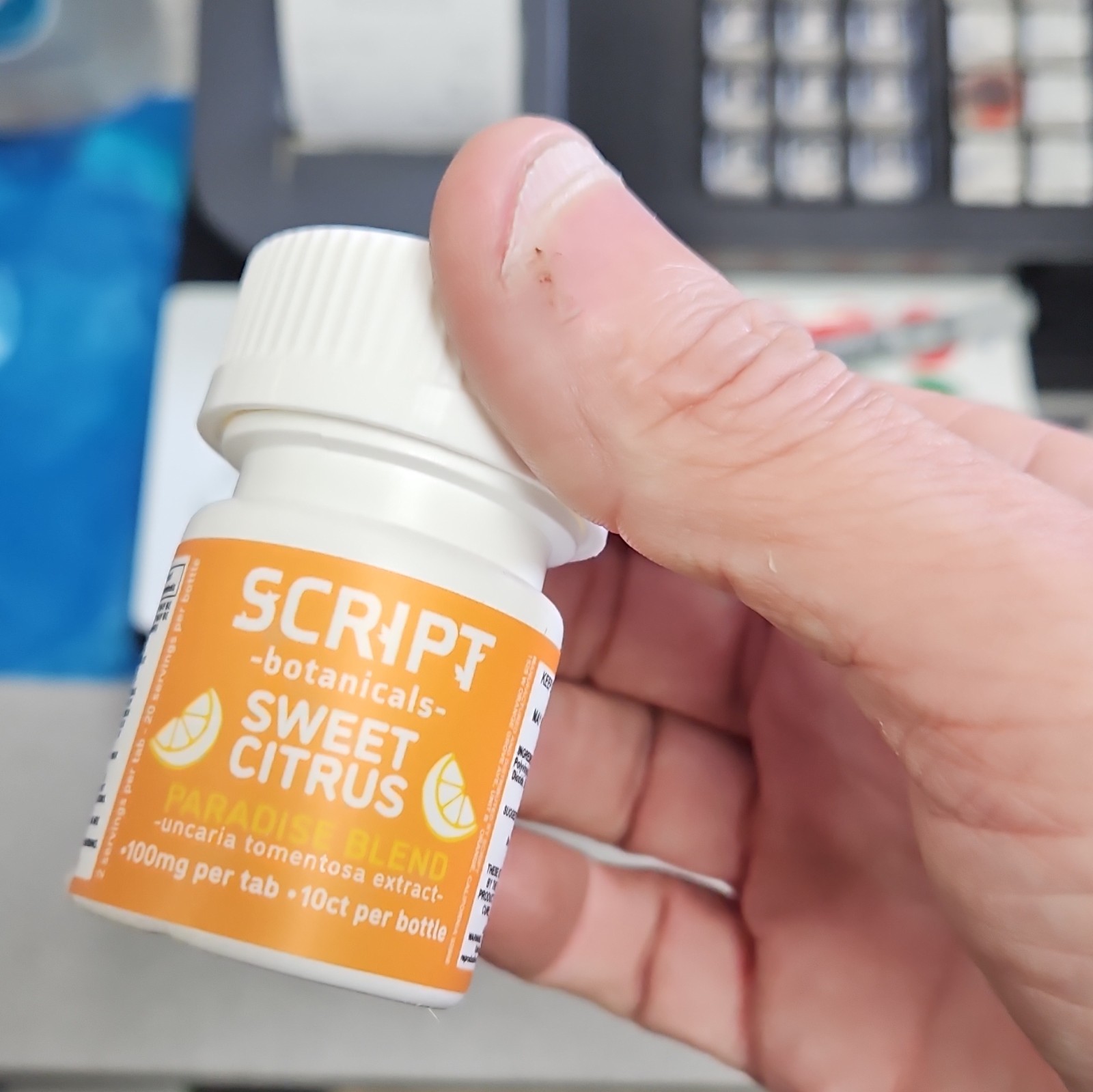 SCRIPT botanicals Sweet Citrus Uncaria tomentosa Extract Tablets 100mg 10ct