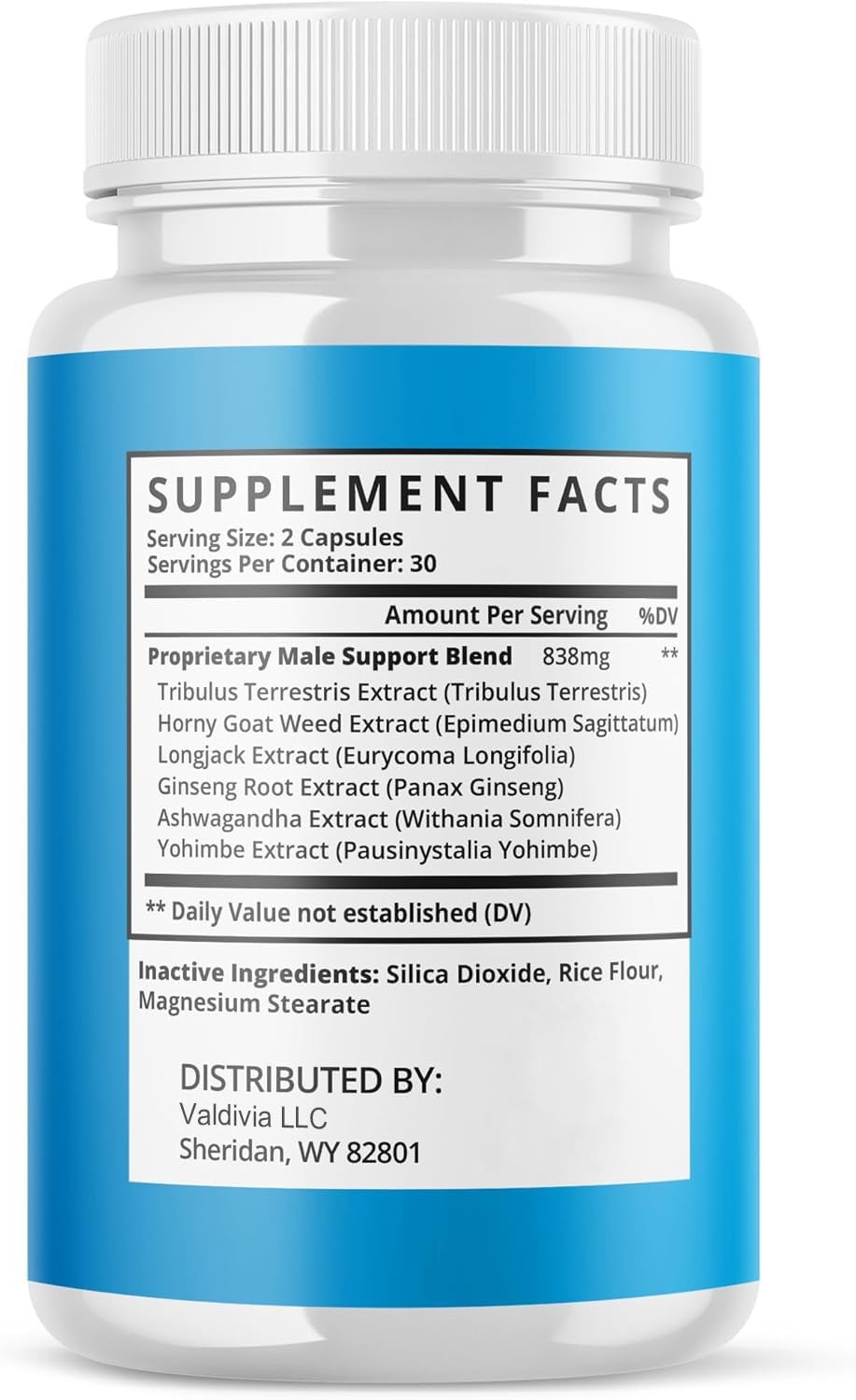 ProstaDefend Prostate Health Men Supplement Capsules Urinary 1 Pack 60Ct