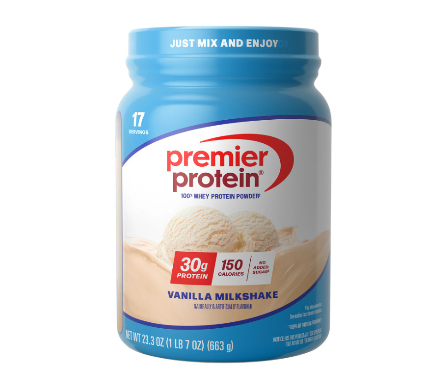 Premier Protein Whey Vanilla Milkshake 1.7lb 30g Protein