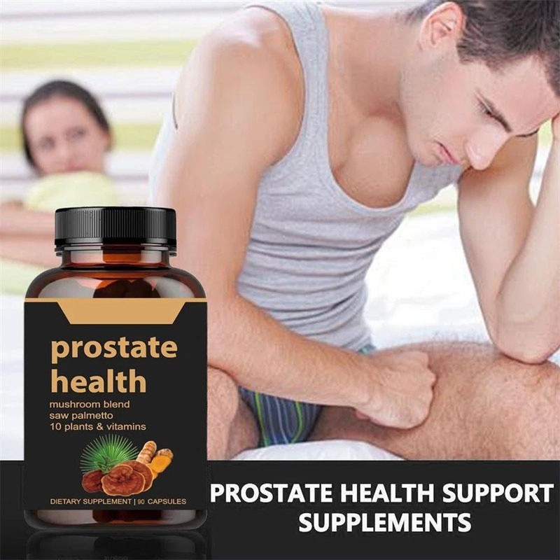 Prostate Health Capsules Support for Men’s Wellness plant-based Body-Care 90 Cap