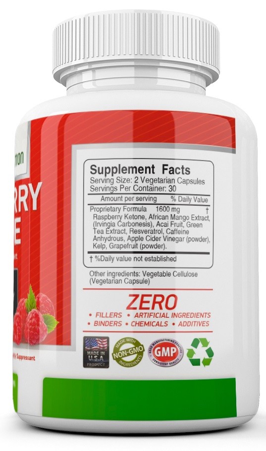 3X Advanced Weight Loss RASPBERRY KETONE 1600mg Extremely Fast Fat Burner Strong
