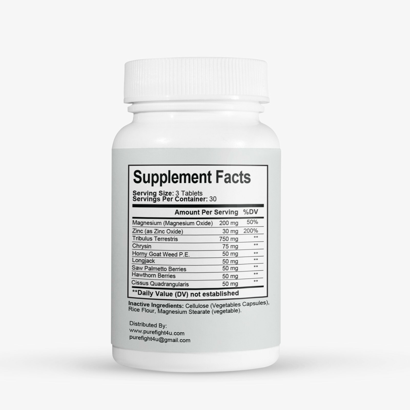 PRIMAL UNIT XL Pills For Men 1305mg – 2 Bottles 120 Capsules