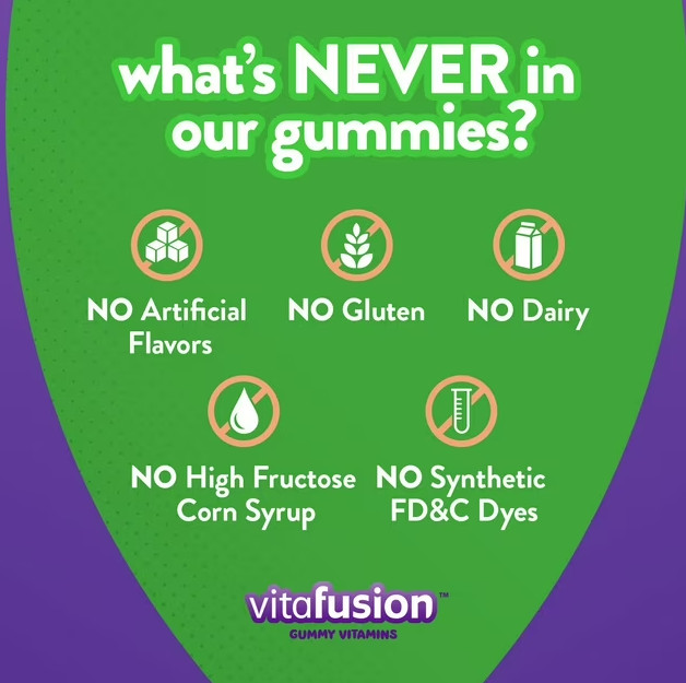 Vitafusion Women’s Multivitamin Gummies (220 ct.), 16 Essential Nutrients