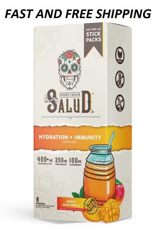 Taste Salud, hydration + immunity drink mix, mango, 1.27 oz