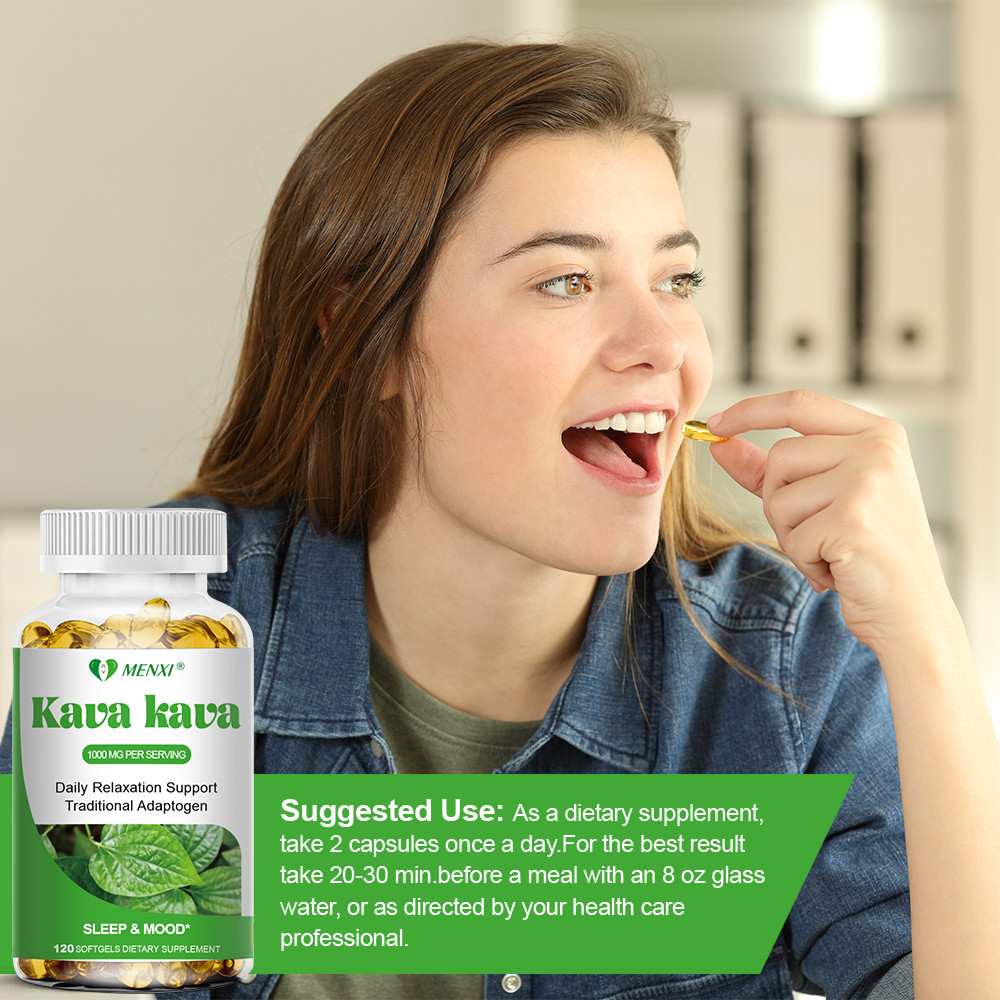 Natural Relaxing Mood Sleep Support 120 Vegan Capsules 1000mg Extra Strength USA