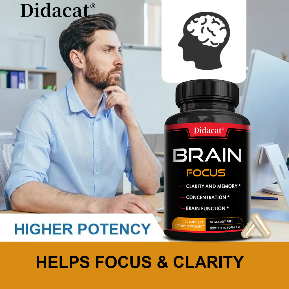 Brain Health Capsules,Brain Health,Improves Memory, Focus And Cognitive Function