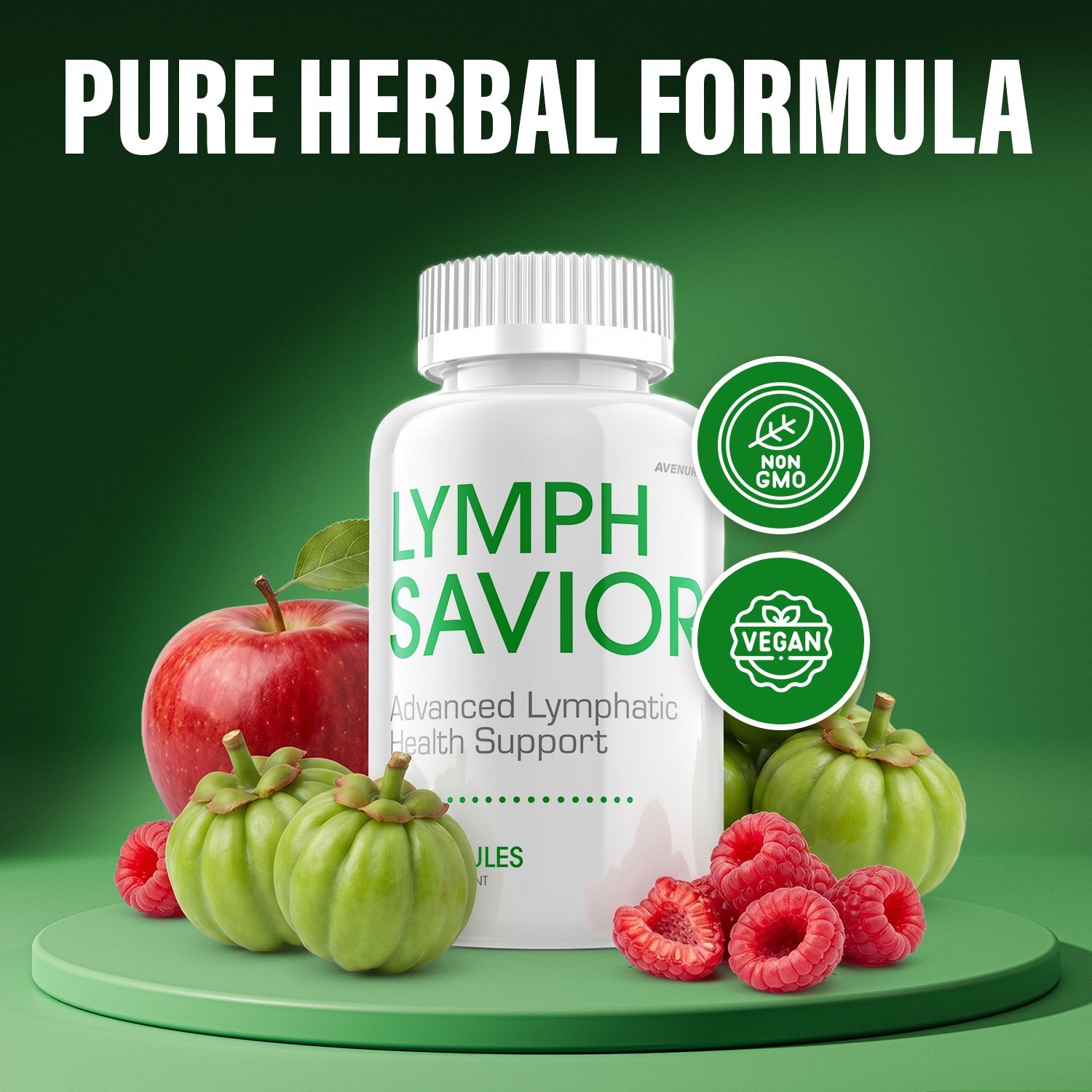 (1 Pack) Lymph Savior Capsules – LymphSavior Pill Advanced Formula Natural Blend
