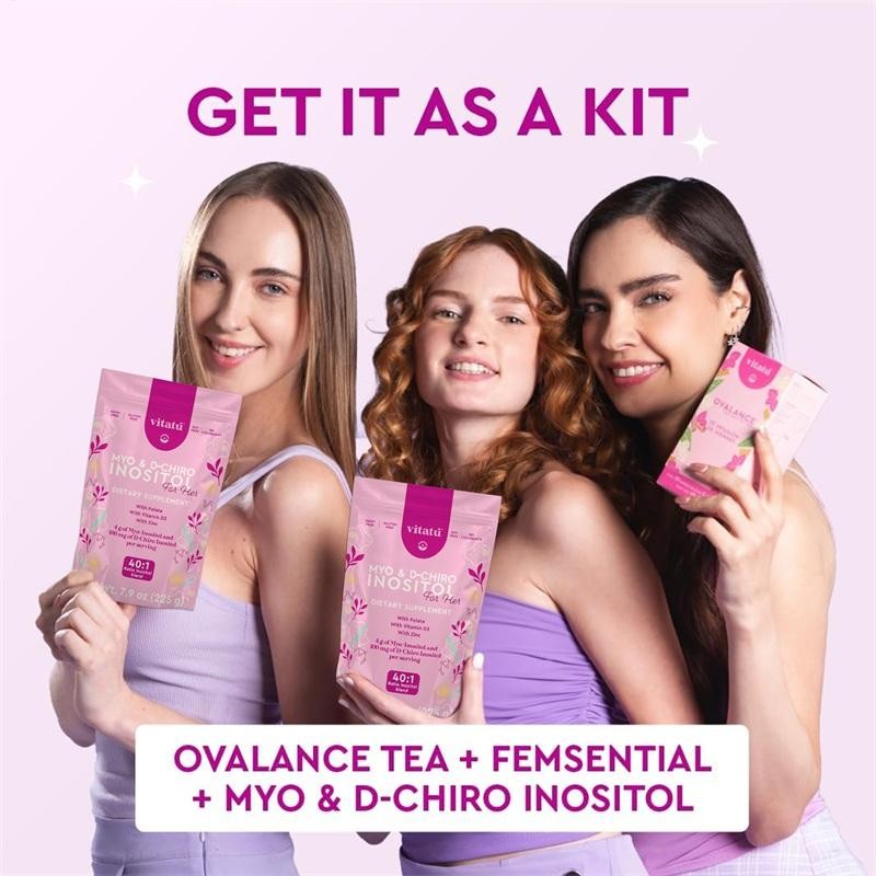 Vitatú | Myo Inositol (4g) & D-Chiro Inositol (1g) Ideal Mix 40:1