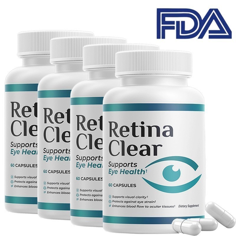 Retina Clear Vision Relief Supplement-Eye Health Formula with Lutein Zeaxant