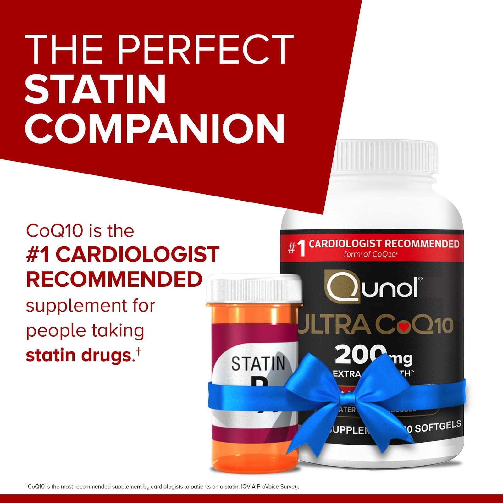 New Qunol CoQ10 200mg Softgels, Ultra CoQ10 – Ultra High Absorption Coenzyme Q10