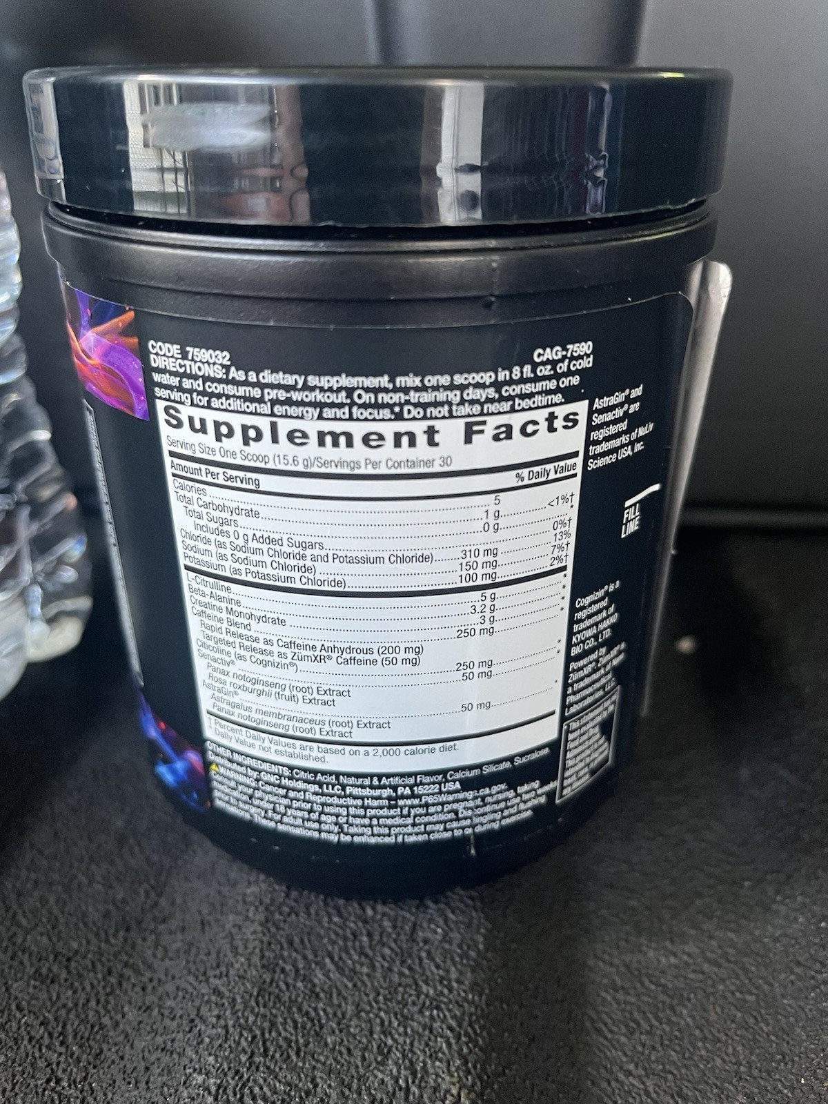 Beyond Raw LIT Clinical-Strength Pre-Workout Gummy Shark – 30 Servings – 05/2028