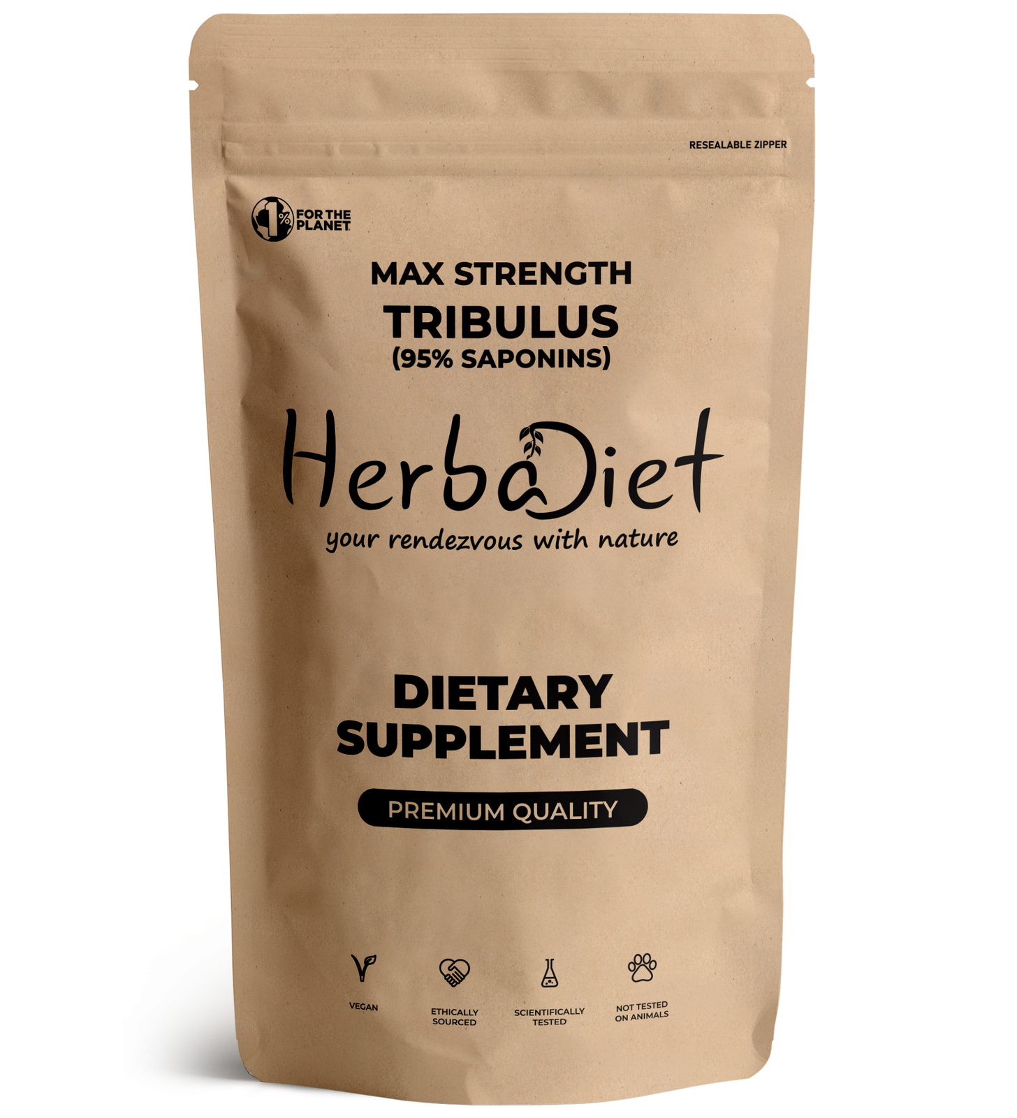 High Strength Tribulus Terrestris Extract Powder 95% Saponins Muscle Support