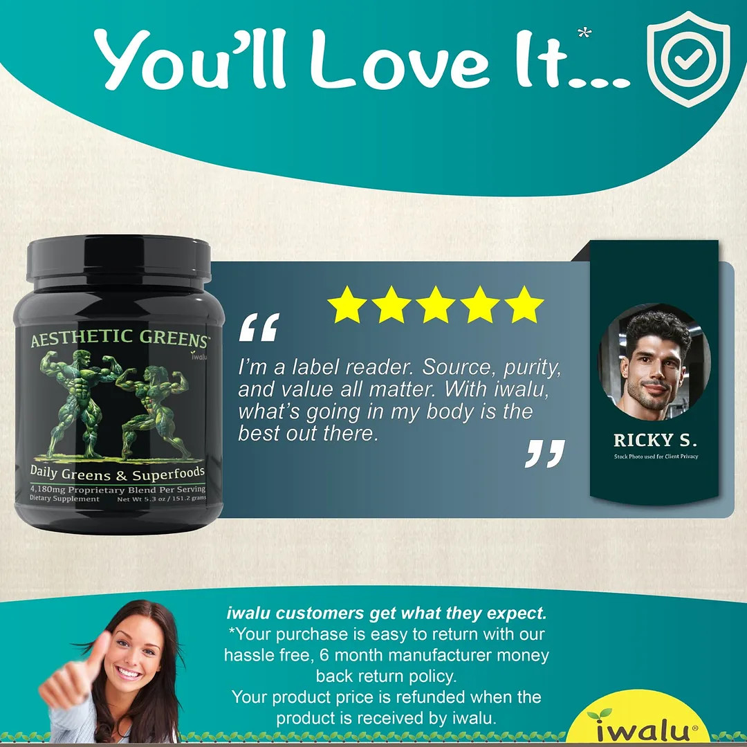 Top Greens Powder | Best Supplement Capsule Pill Men Women FREE SHIP