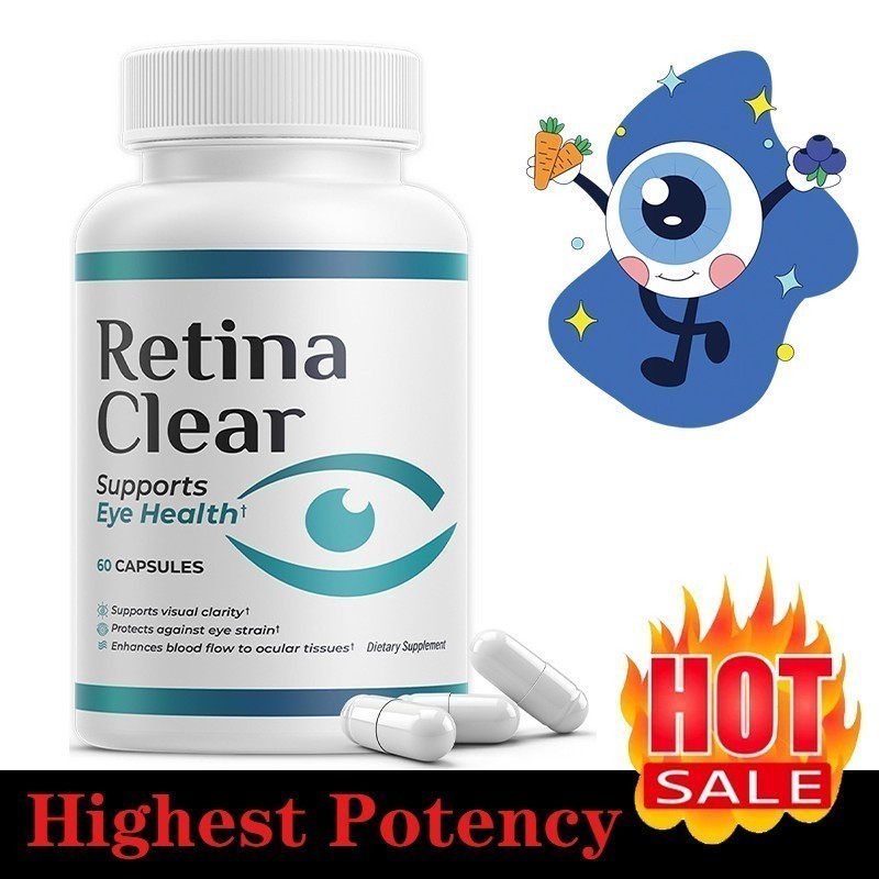 Retina Clear Vision Relief Supplement-Eye Health Formula with Lutein Zeaxant
