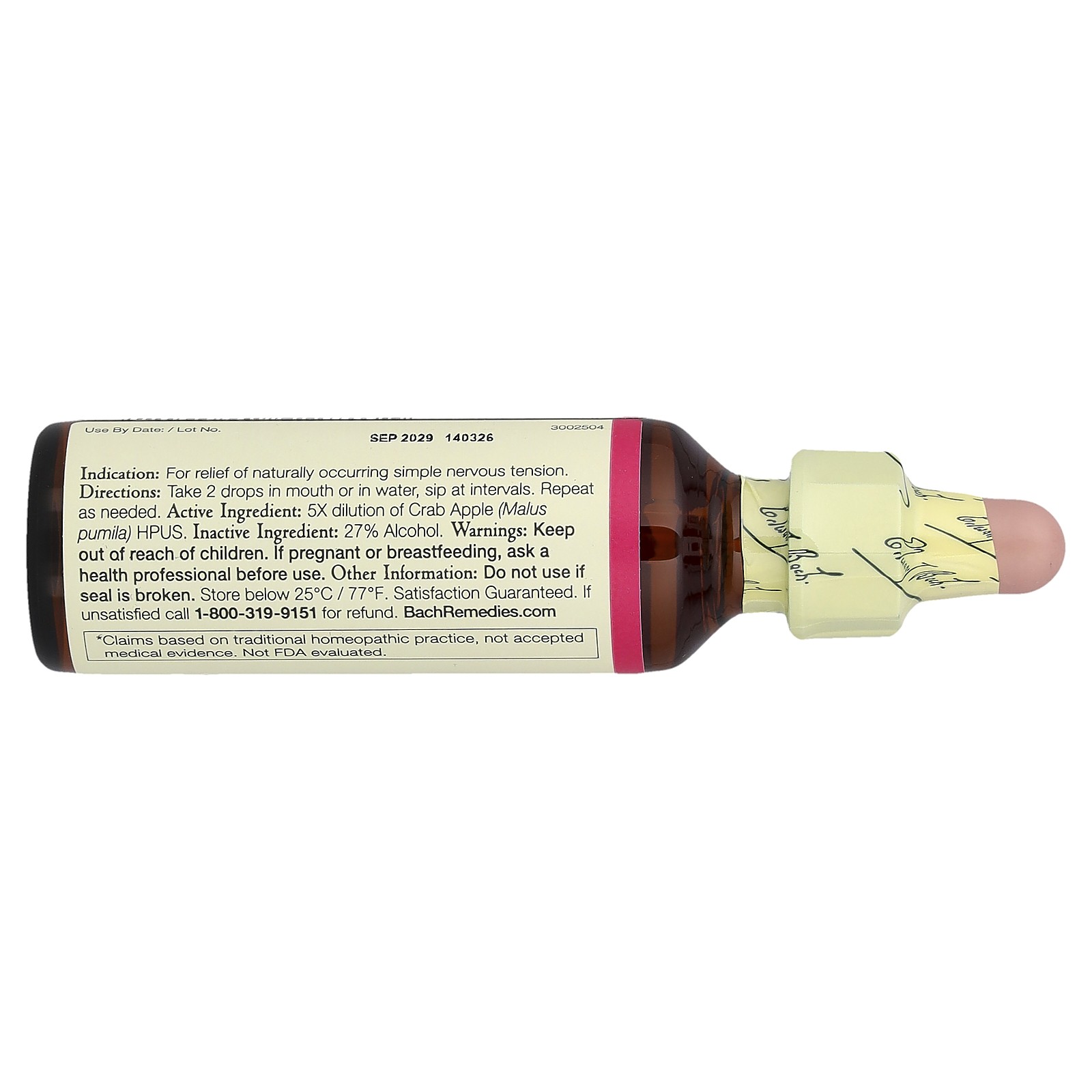 Original Flower Remedies, Crab Apple, 0.7 fl oz (20 ml)