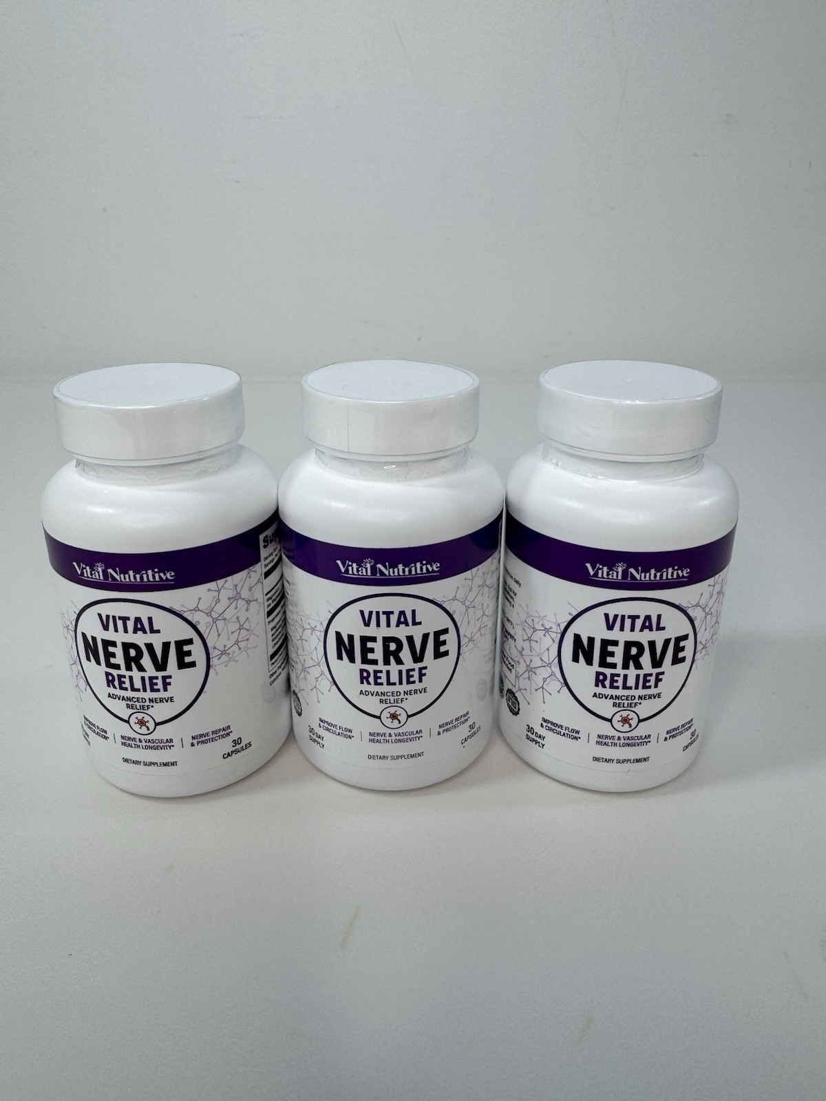 3X Vital Nerve Relief Supplement for Tingling and Discomfort Alpha Lipoic Acid