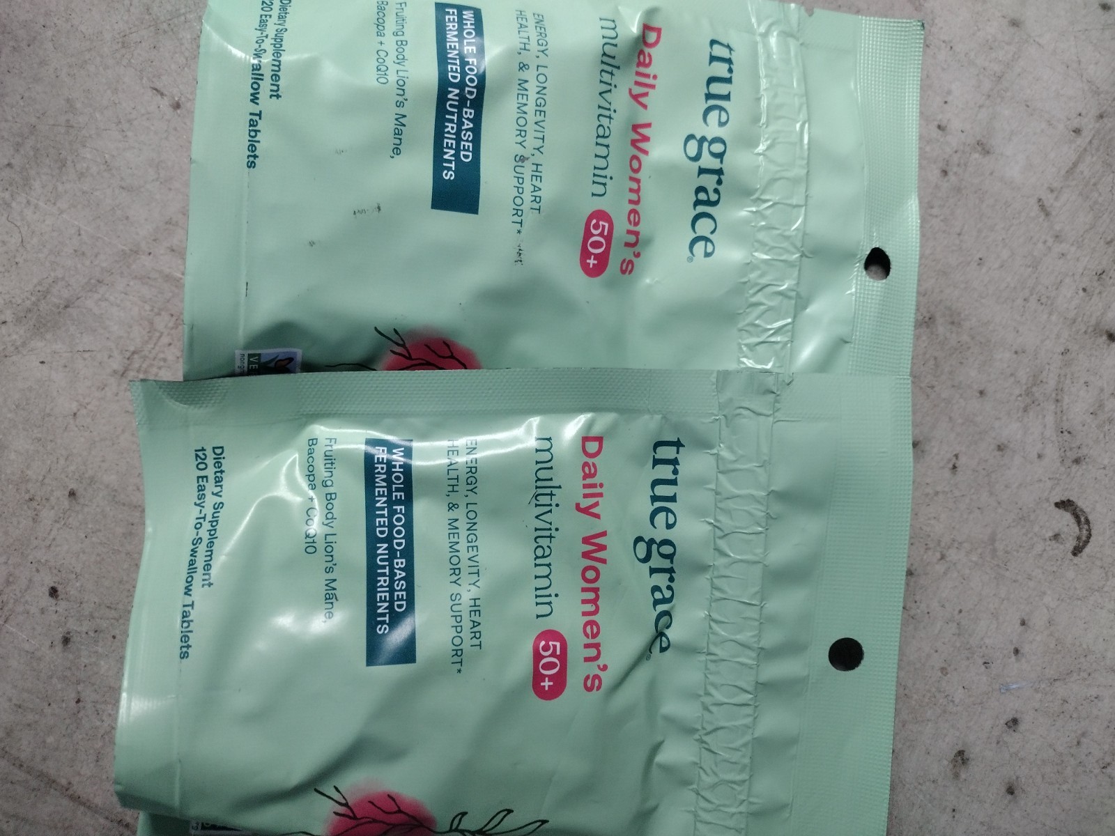 True Grace Daily Women’s 50+ Multi Vitamin. 120 Count, Expiration: 4/2027