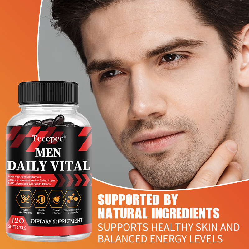 Multivitamin for Men, Multivitamin/Multimineral Supplement with Vitamin
