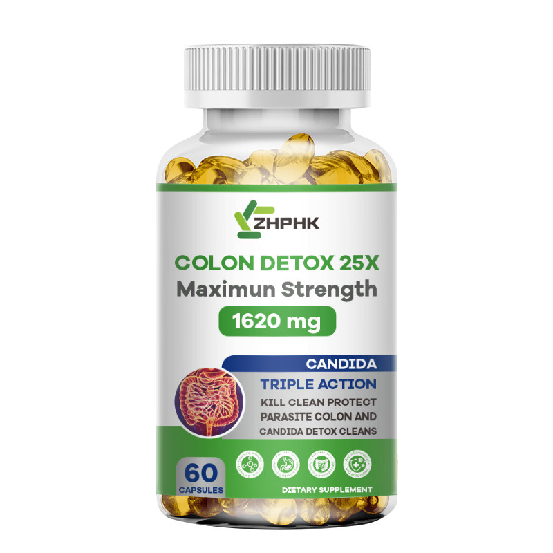 Remove Parasite ANTI PARASITE & CANDIDA DETOX Body Cleanse ULTRA FLASH COLON 60