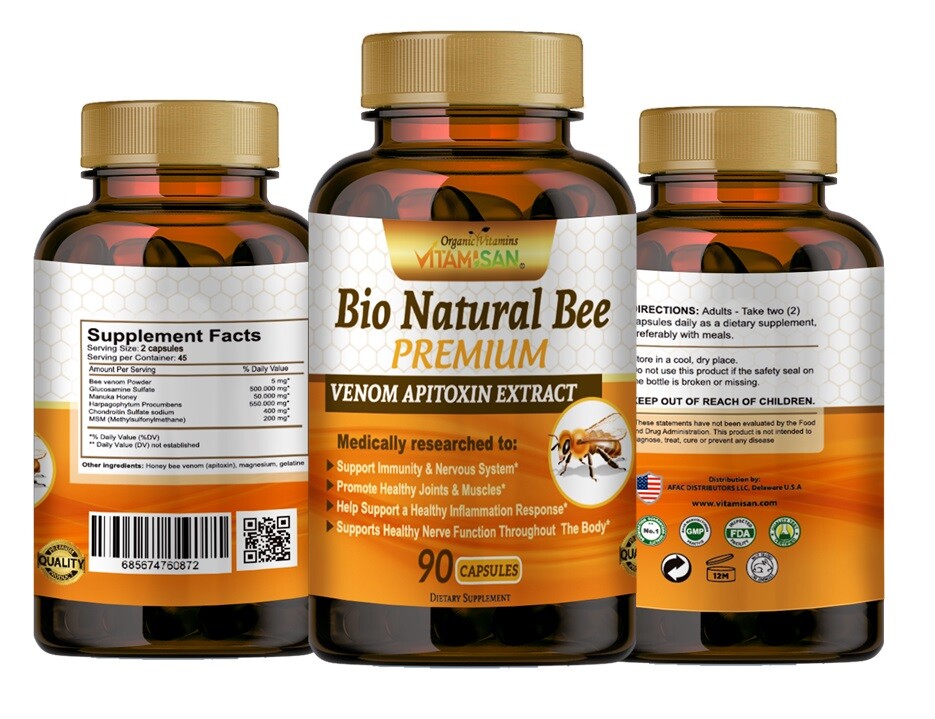 BIOBEE inflamatory Arthritis abeemed therapy Venom best product Natural Bee