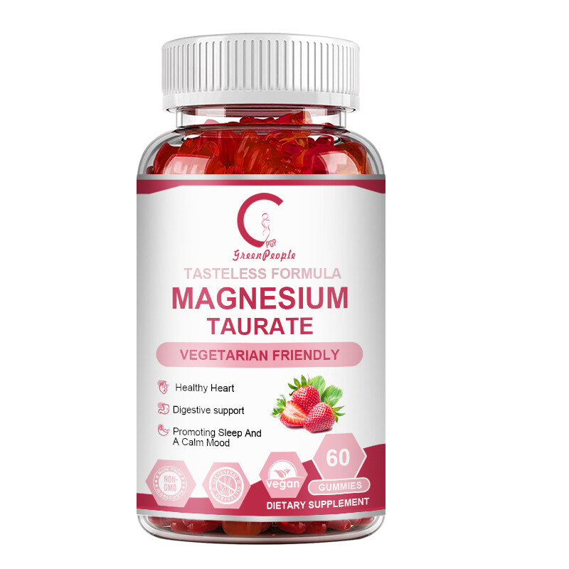 1800mg Magnesium Taurate Supports Cardiovascular Health and Reduces Anxiety USA