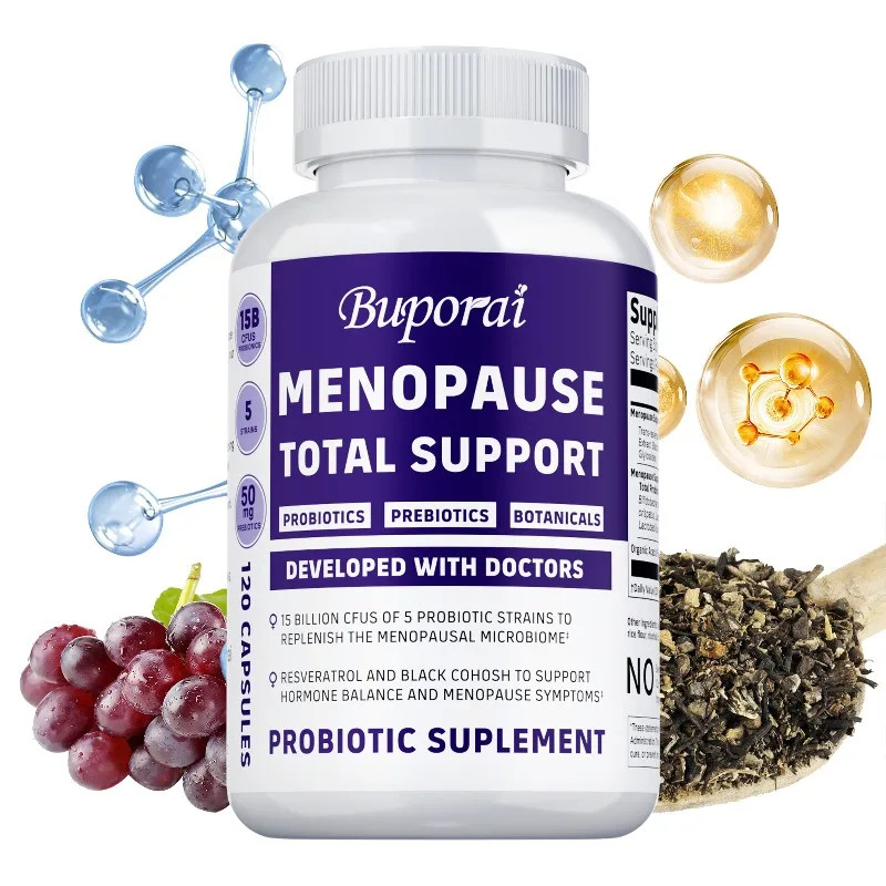 Menopause Total Support 120pcs -Hormone Balance,Night Sweating,Weight Management