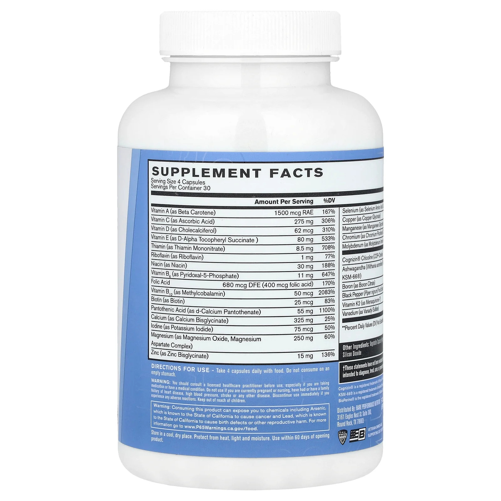 2 X BPN, Strong Multi-Vitamin, 120 Capsules