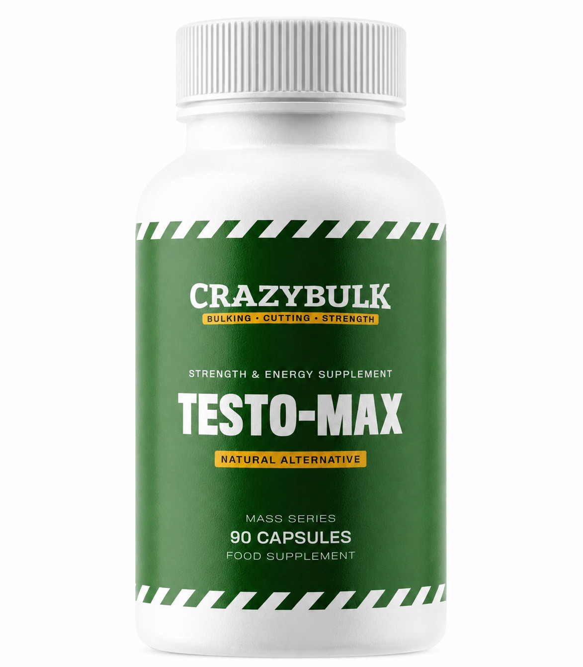 CrazyBulk Testo-Max Testosterone Booster – Bodybuilding Muscle Growth Pack Of 2