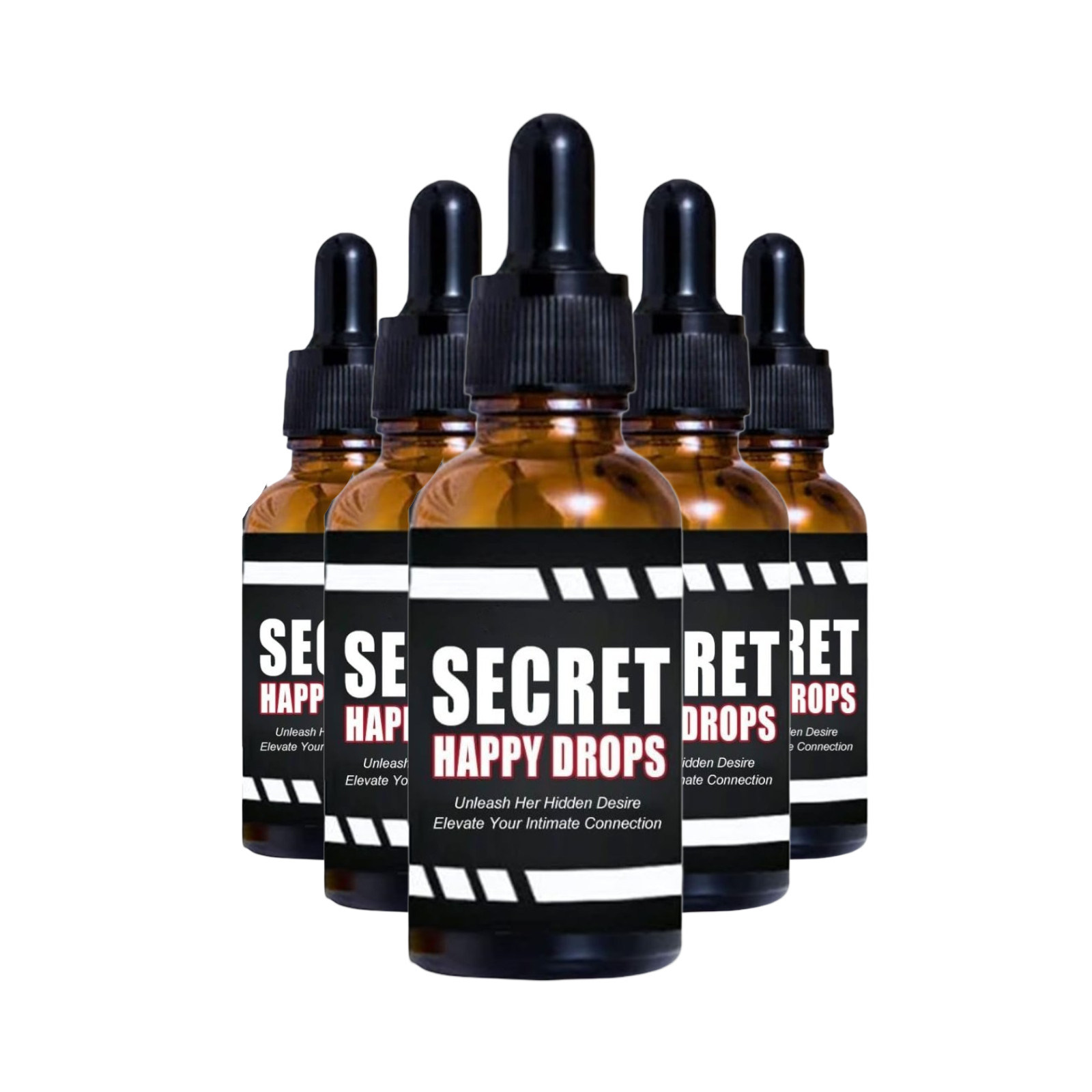 (5-Pack) Secret Happy Drops – PleasurePeak Drops Enhancing Sensitivity for Women