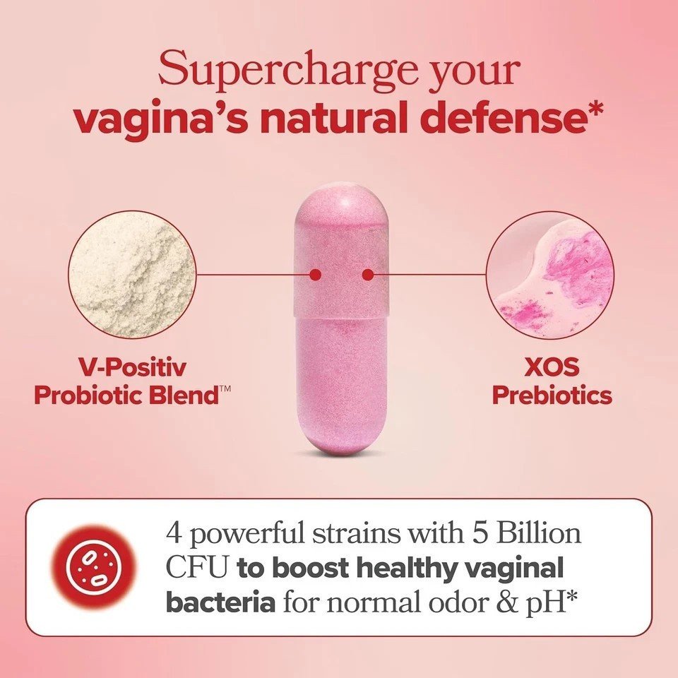 3Packs URO O Positiv Vaginal Probiotics for Women pH Balance w/ Prebiotic 180 ct