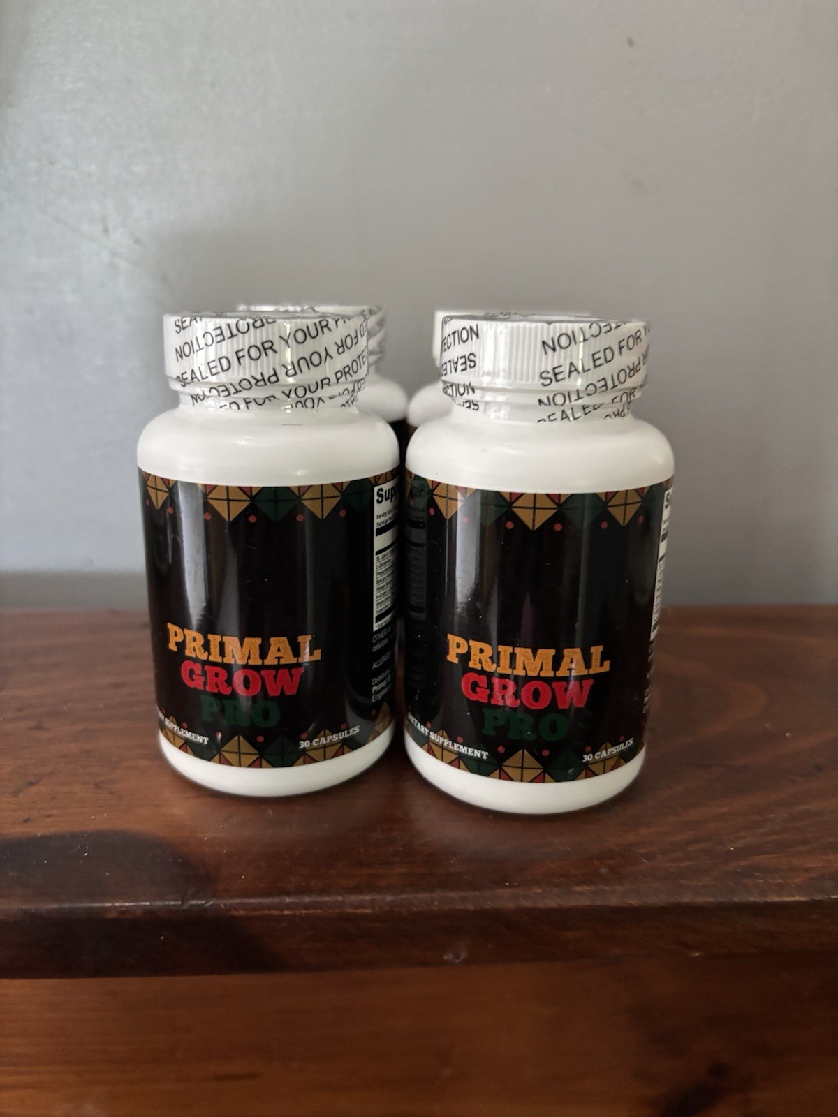 Primal Grow Pro Natural Energy & Fitness Support 90 Capsules