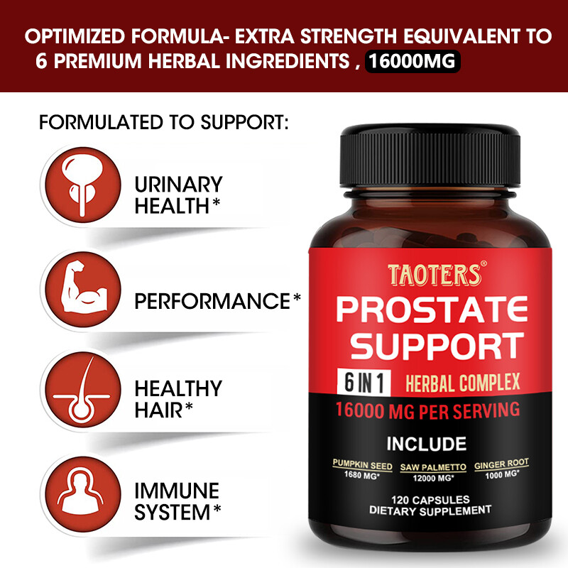 Saw Palmetto 600MG Extract 120 Capsules Prostate Support Prevents Hair Loss