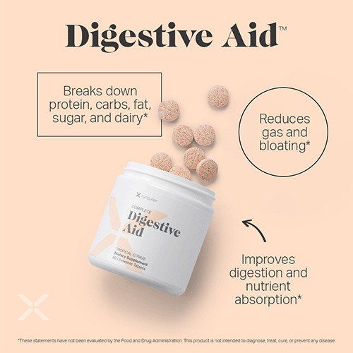 Complete Digestive Aid Digestive Enzymes Gut Health Bloating Support Supplement