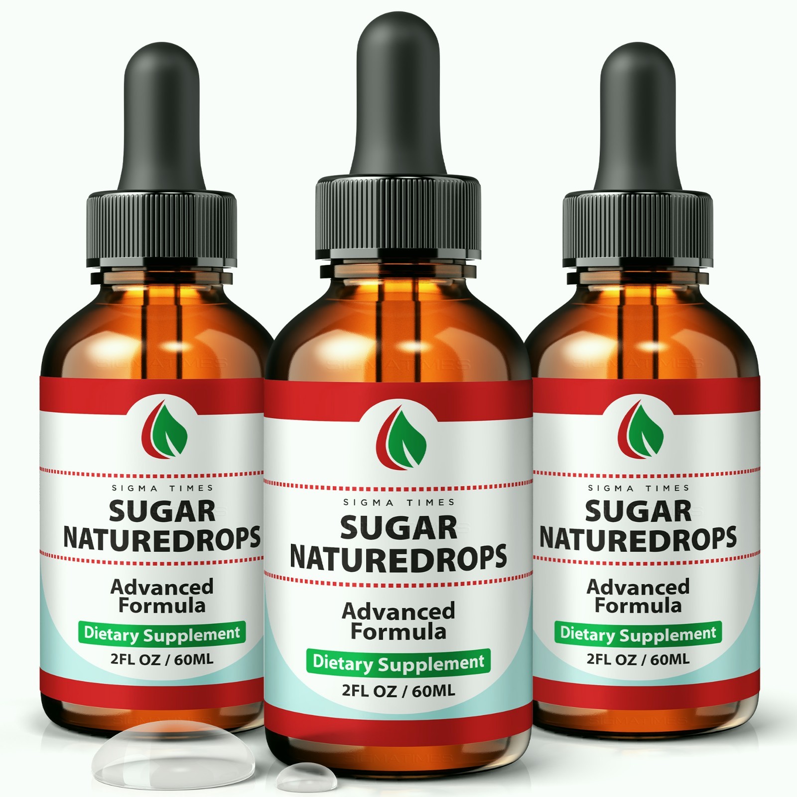 Sugar Nature Drops – Natural Blood Health Support Liquid Supplement – 3 Pack