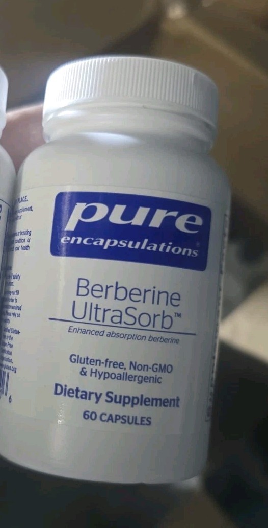 Berberine UltraSorb 60 Capsules Pure Encapsulations EXP 09/2026