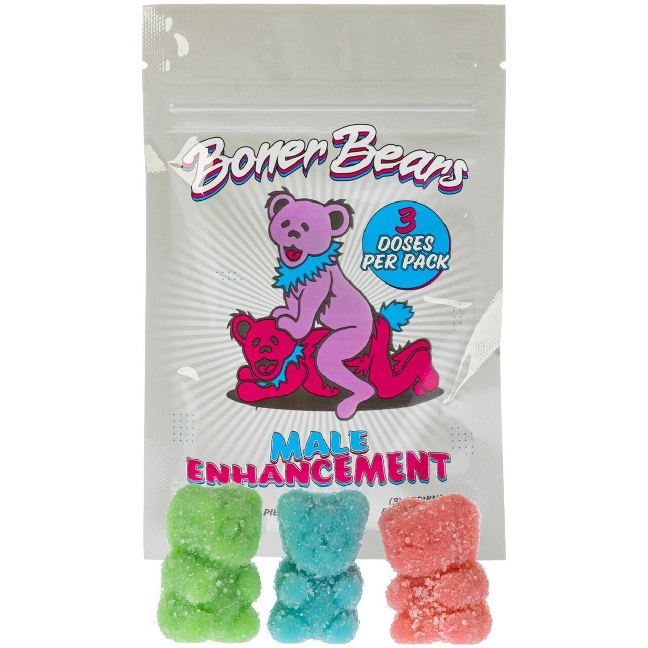 Hard Bear Gummies 1pk 3pc
