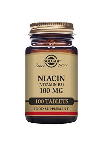 Solgar Niacin Vitamin B3 100 mg 100 Tablets