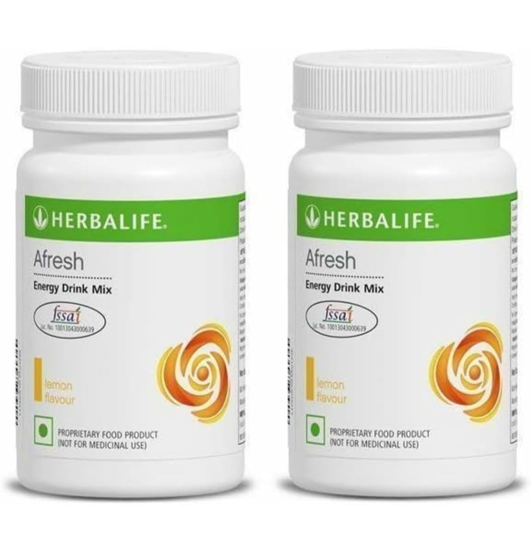 2x Nutrilite Afresh Lemon Powder 50g Instant Refreshing Energy Drink Mix